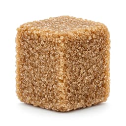 Brown Sugar cube - close up - from India - Onwo